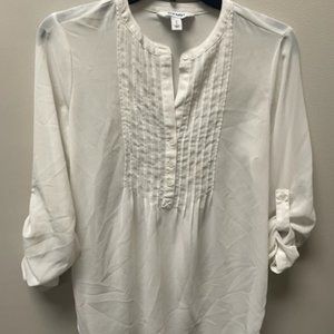 Old navy white blouse
